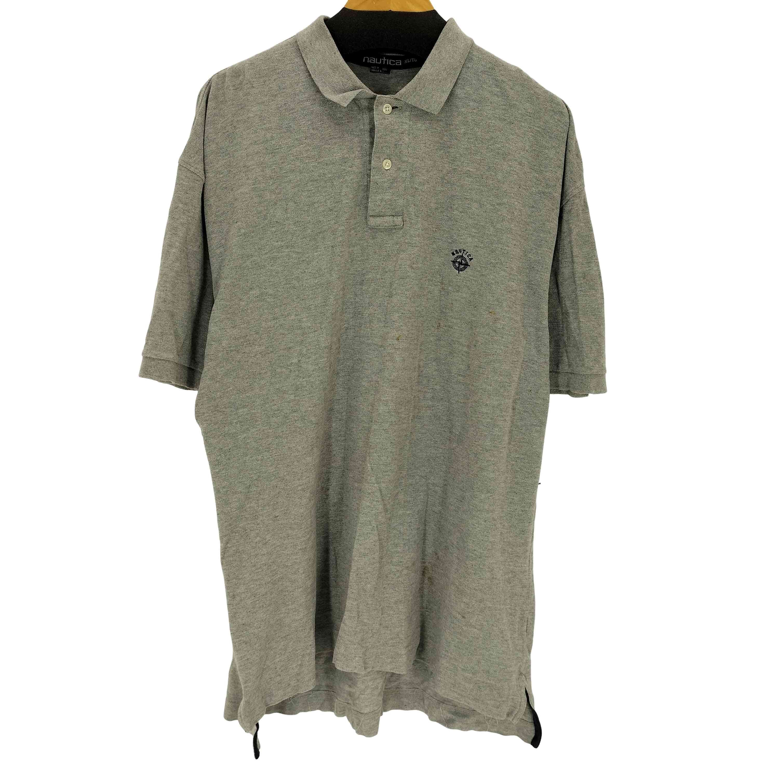 90s 刺繍 鹿の子ポロシャツ【1138977406798】