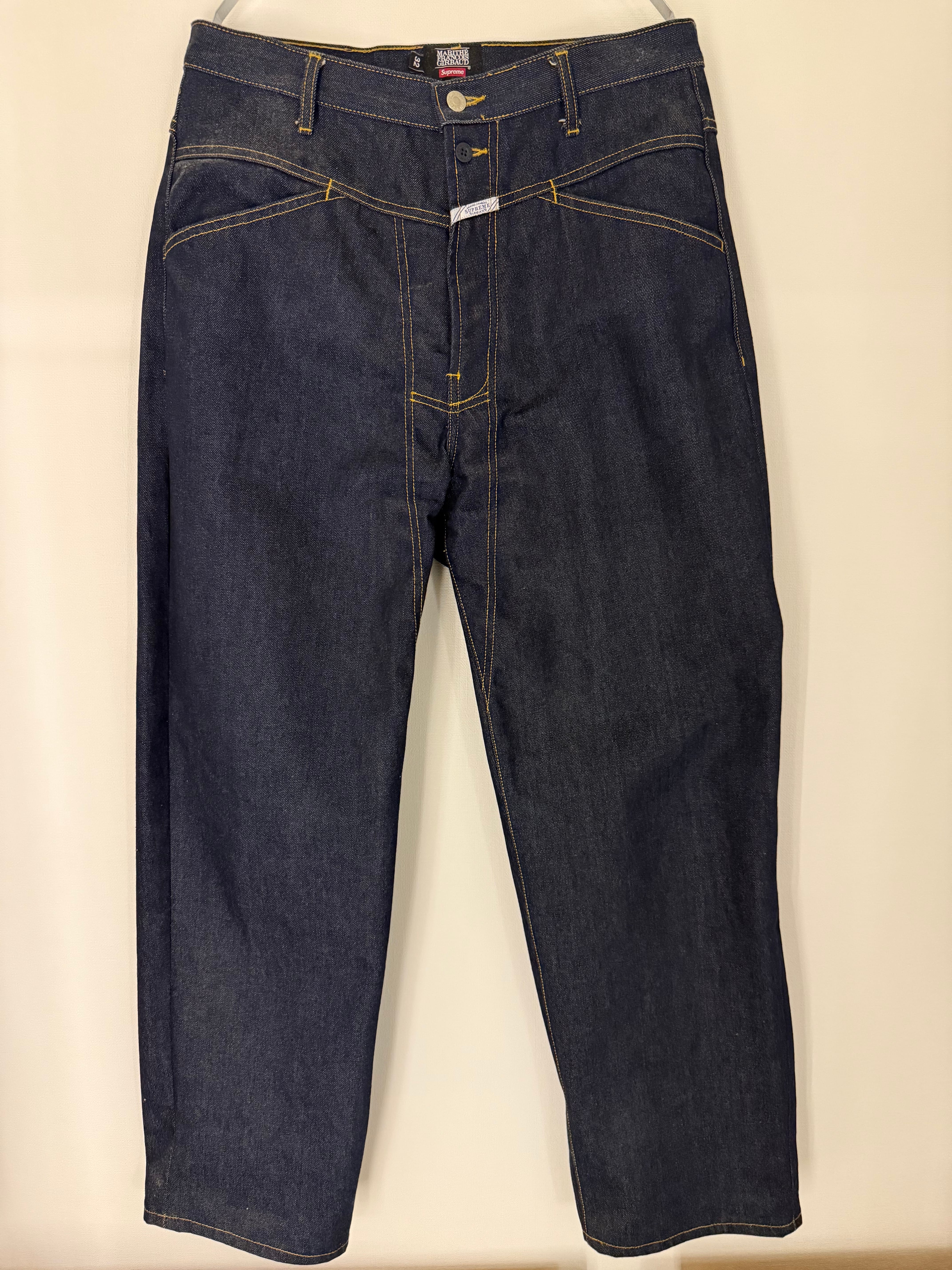 Supreme x Marithe + Francois Girbaud X-Seam Baggy Jean "Rigid Indigo"
