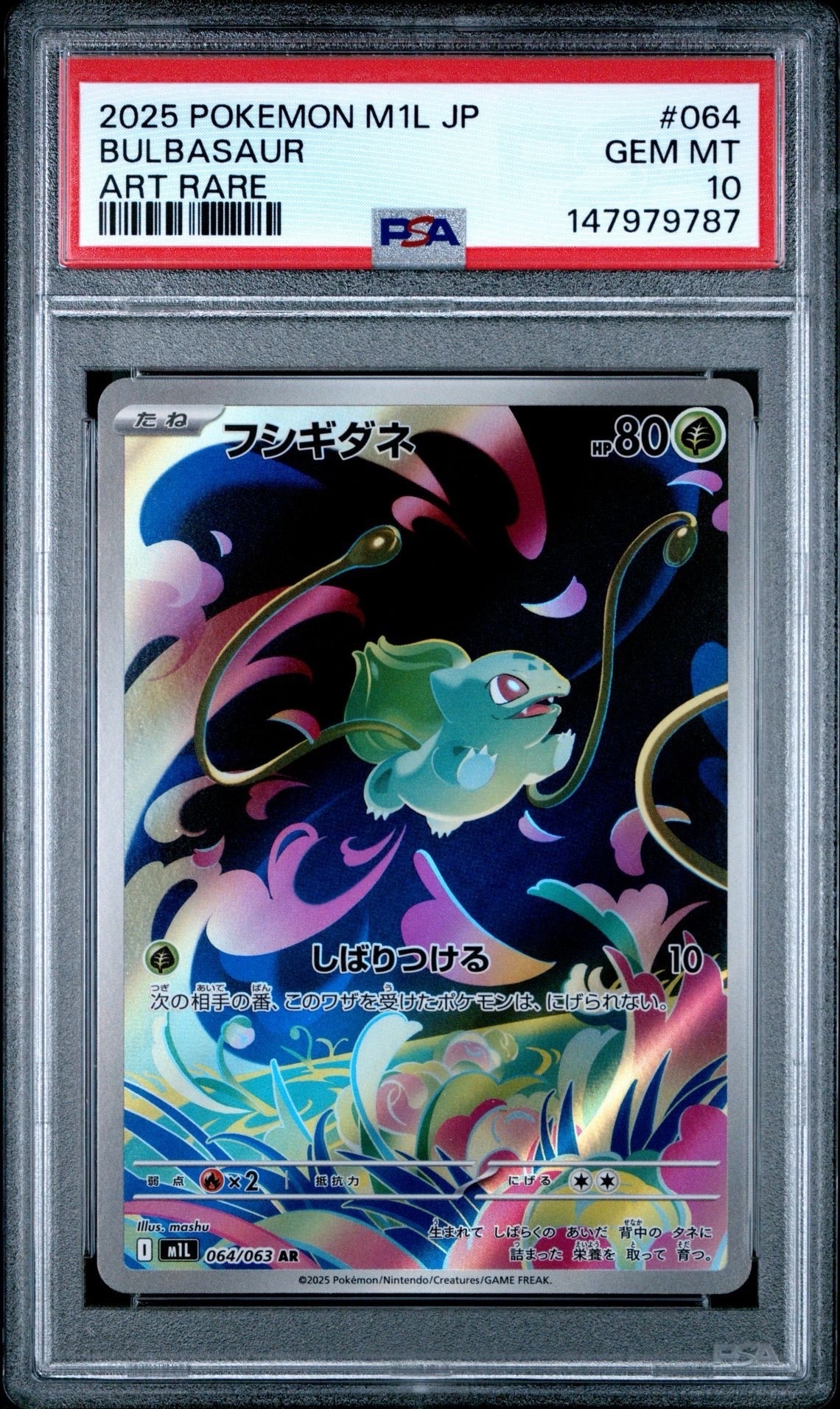 フシギダネ AR [M1L 064/063](拡張パック「メガブレイブ」)