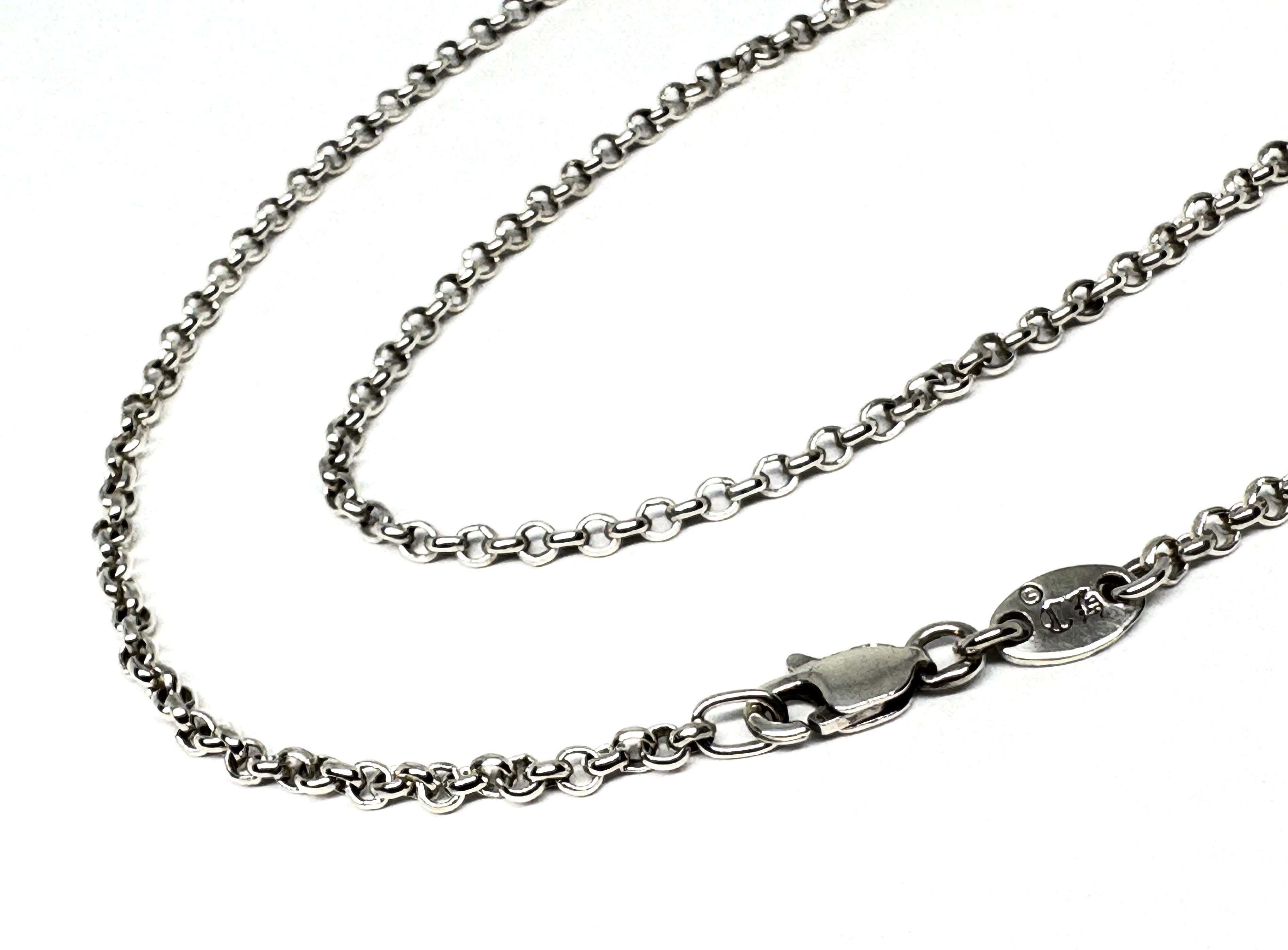 CHROME HEARTS クロム・ハーツ ROLL CHAIN I18-SLV ネックレス