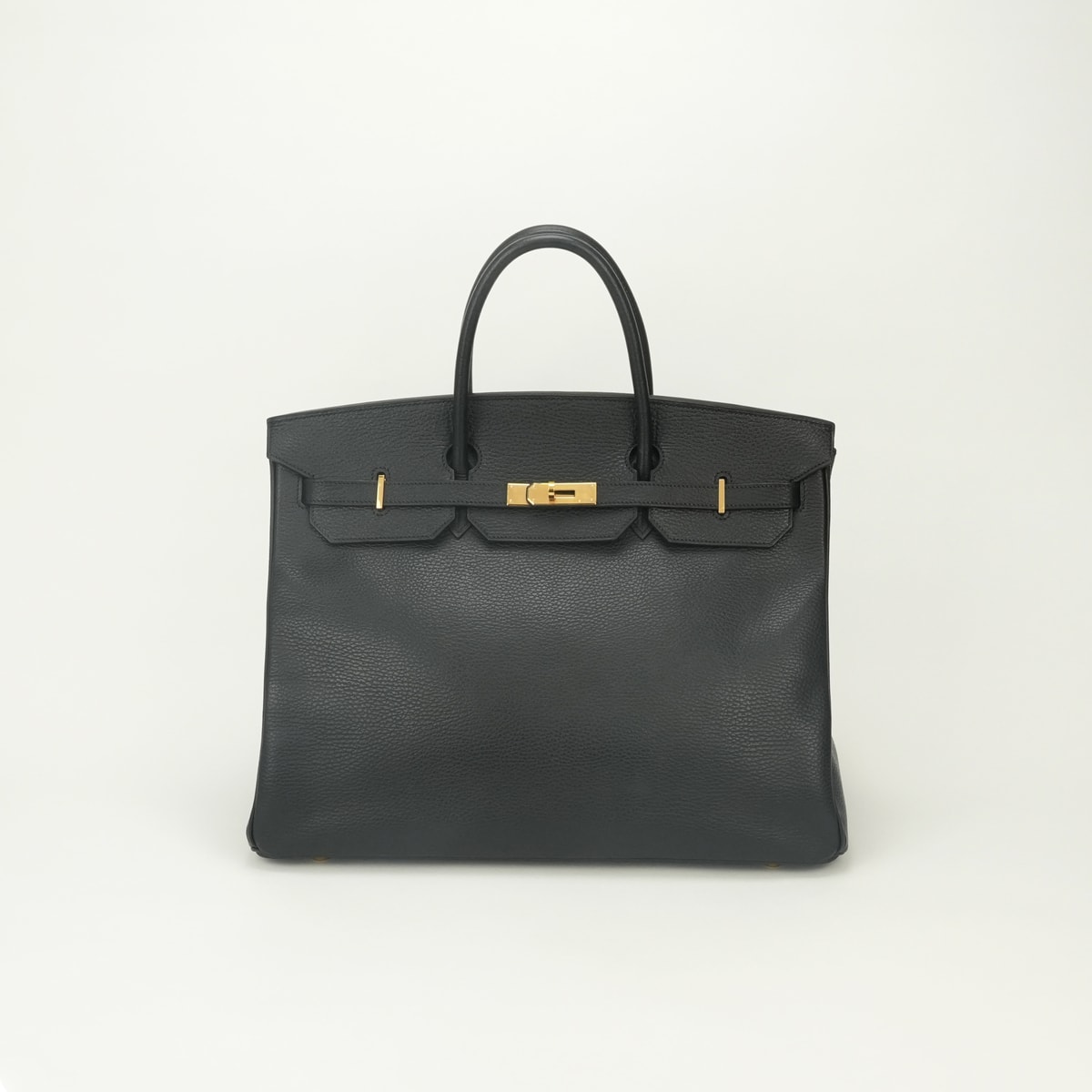 エルメス HERMES バーキン40 バッグ トートバッグ アルデンヌ ノワール Noir ブラック Black 黒 ゴールド金具 ハンドバッグ
