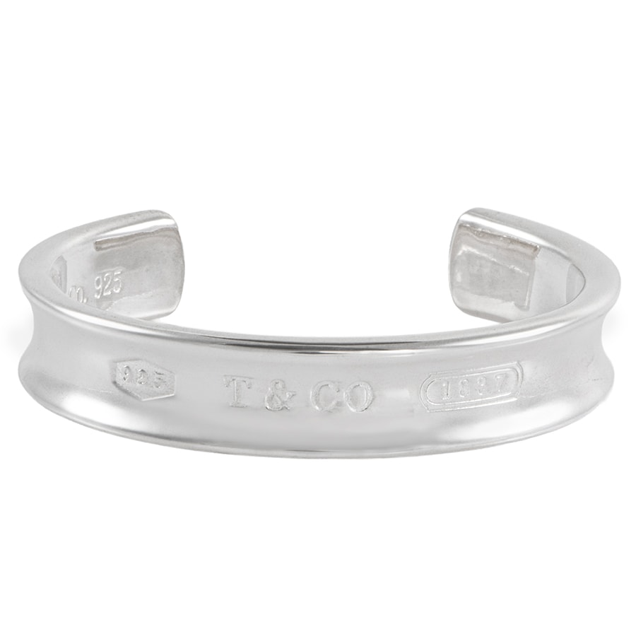 TIFFANY&Co. ティファニー 1837 カフ  バングル ブレスレット シルバー【中古】