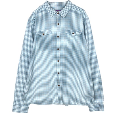古着 パタゴニア Patagonia ORGANIC COTTON オーガニックコットン 53833SP16 長袖 コットンチェックシャツ メンズL相当/eaa673032