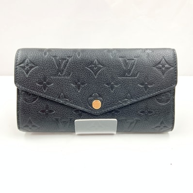 LOUIS VUITTON ルイヴィトン アンプラント ポルトフォイユ サラ 二つ折り財布 M82257 ブラック