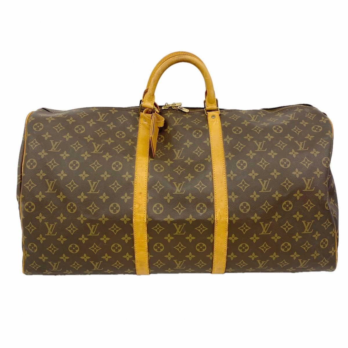 【6dc3346】ルイヴィトン ボストンバッグ モノグラム キーポル60 M41422 ブラウン【中古】メンズ レディース ユニセックス