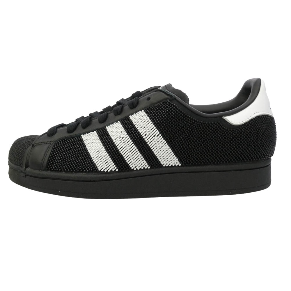 adidas アディダス JH7098 Women's Superstar Core Black ウィメンズ スーパースター コアブラック スニーカー ブラック系 27.5cm【新古品】【未使用】【中古】