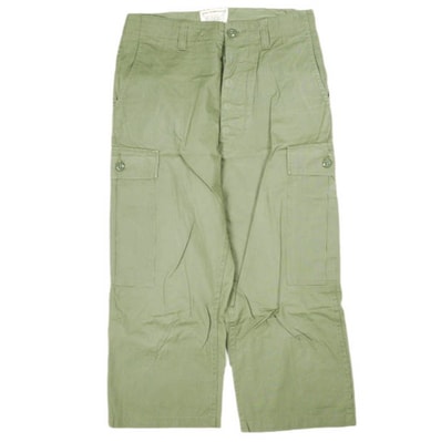 BUZZ RICKSON'S x BEAMS BOY バズリクソンズ ビームスボーイ 23SS 別注 日本製 ポプリンアーミーパンツ 13-24-0076-086 ONE SIZE OLIVE カーゴ ファティーグ ボトムス g25903