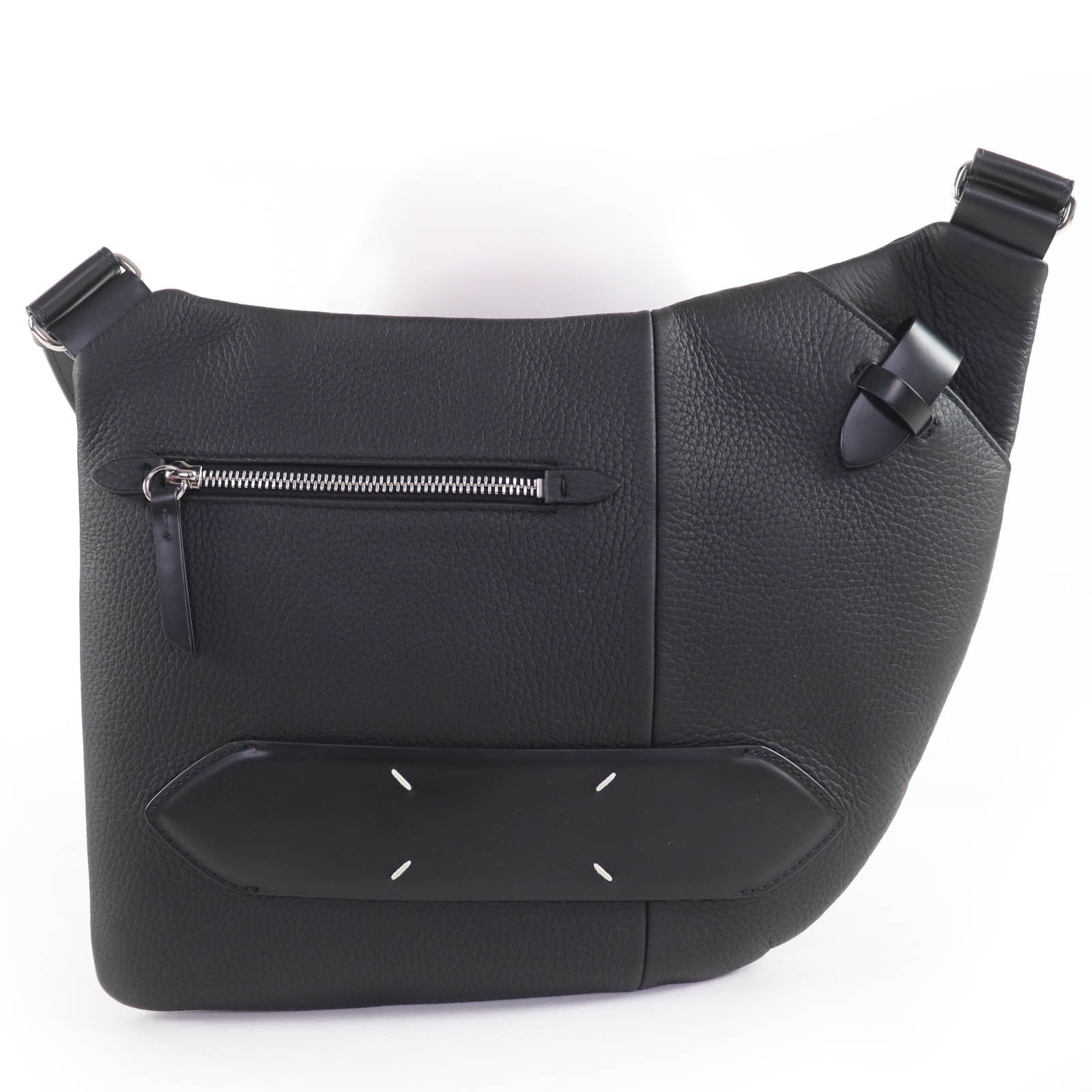 極美品 メゾンマルジェラ ショルダーバッグ ブラック SB1WG0017