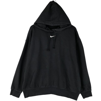 古着 ナイキ NIKE センターロゴ スウェットプルオーバーパーカー メンズM相当/eaa596238