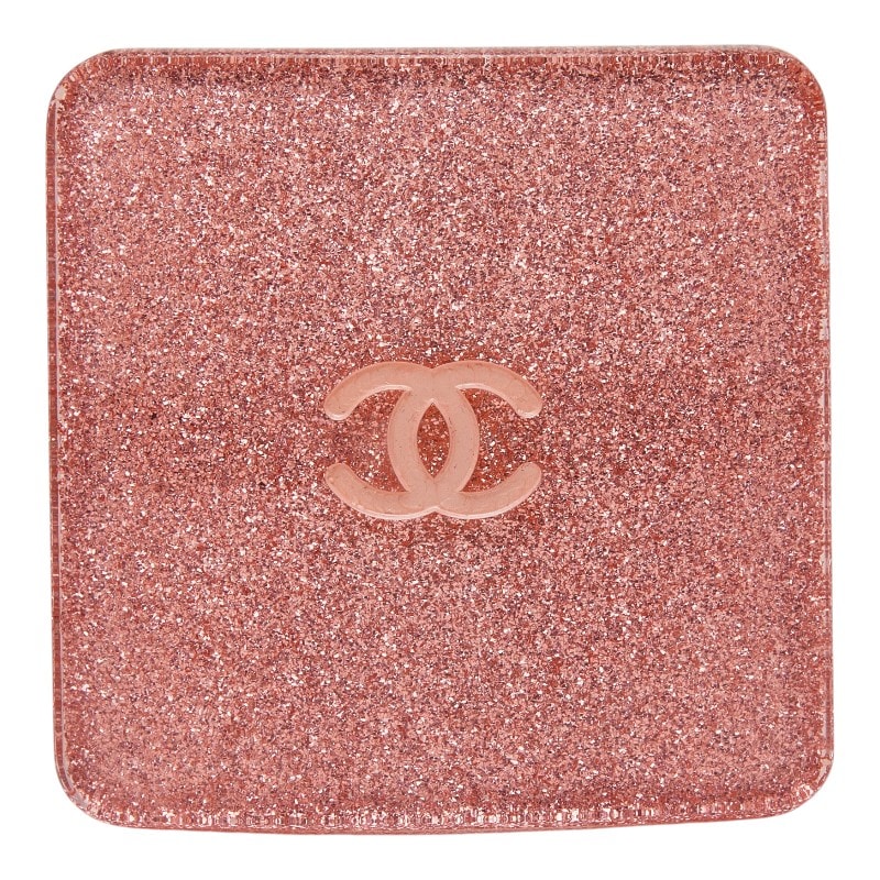 シャネル ココマーク バレッタ ヘアアクセサリー 00A ピンク シルバー プラスチック メタル レディース CHANEL 【中古】