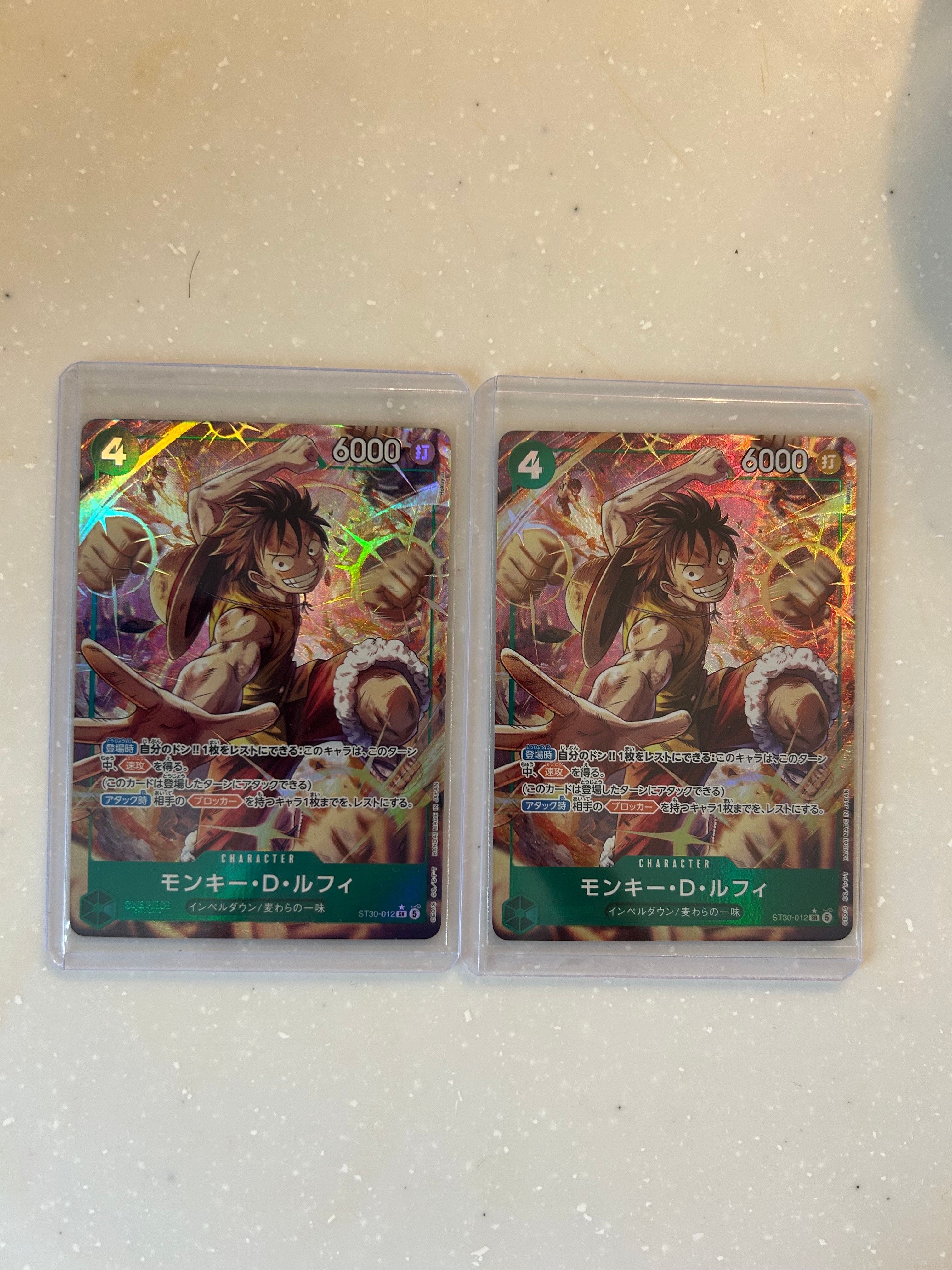 モンキー・D・ルフィ SR-P [ST30-012](スタートデッキEX「ルフィ&エース ボーナスパック」)