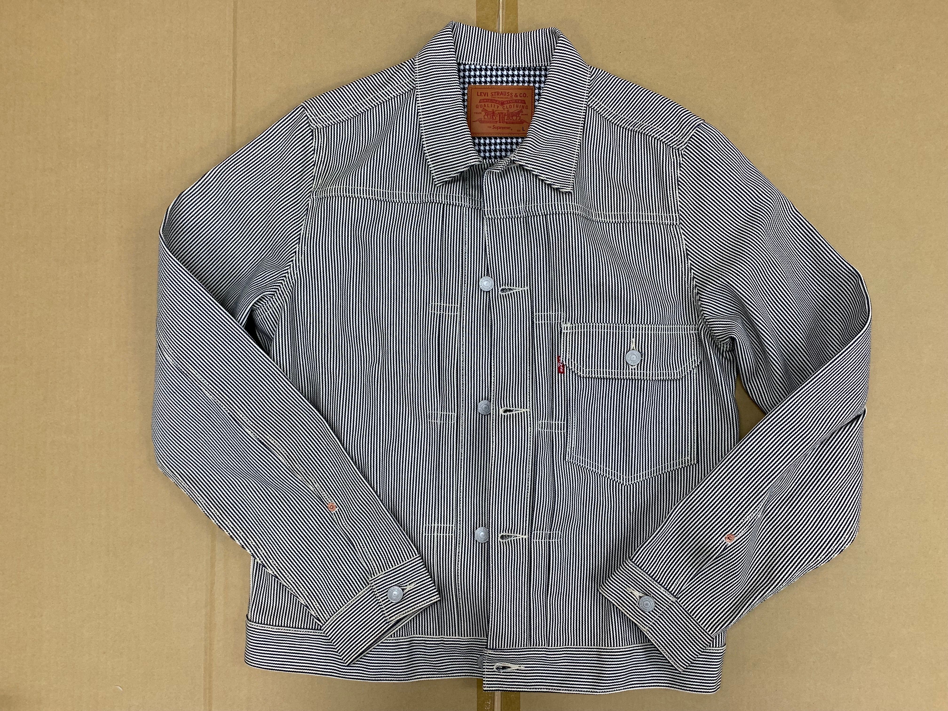 supreme LEVIS 1st リーバイス シュプリーム ヒッコリーgジャン