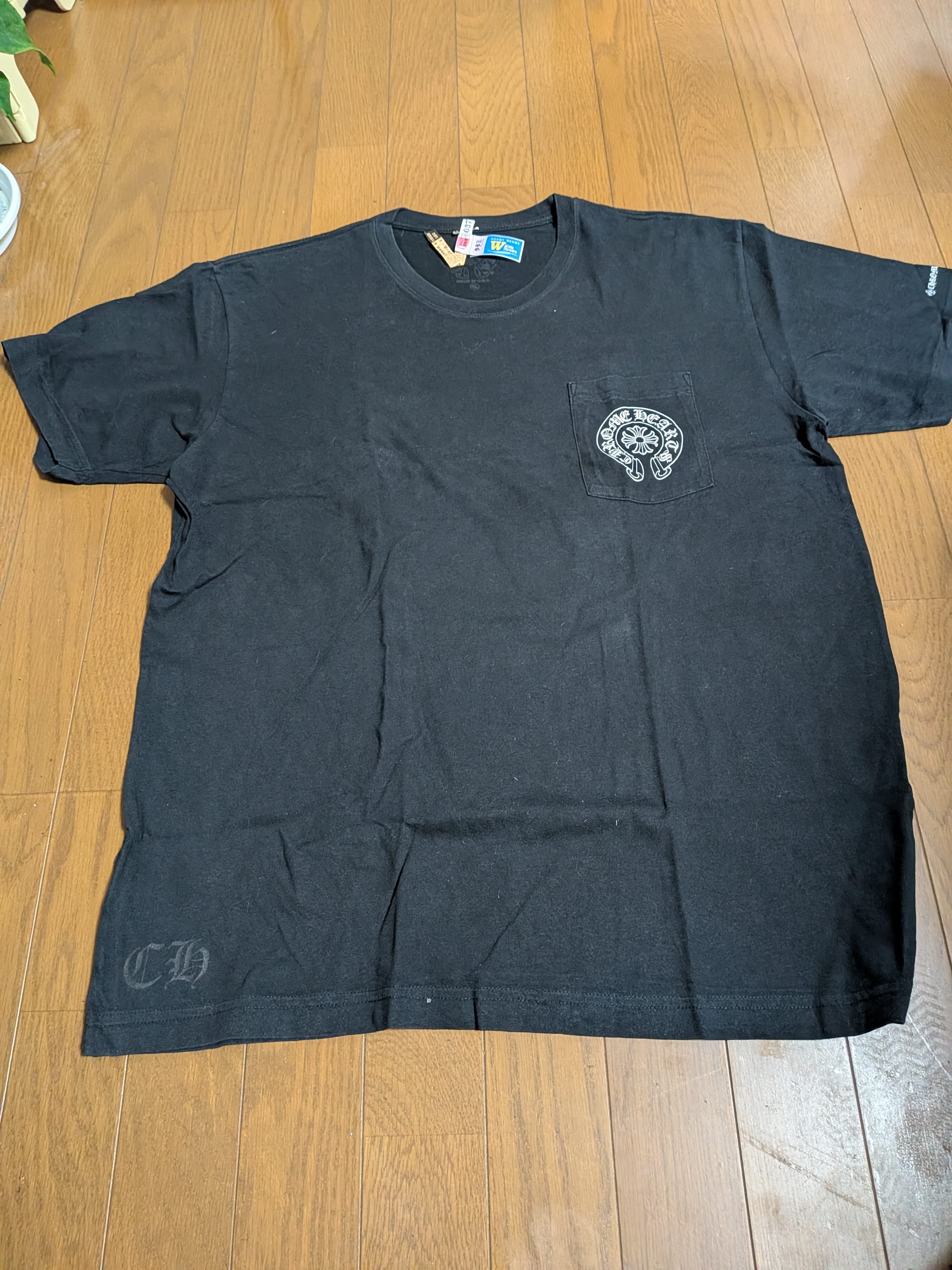 クロムハーツ ホースシューロゴ ポケットTシャツ 