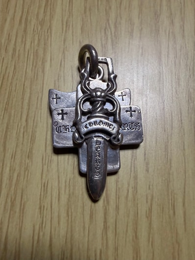 Chrome Hearts 3 Trinket Pendant "Silver"