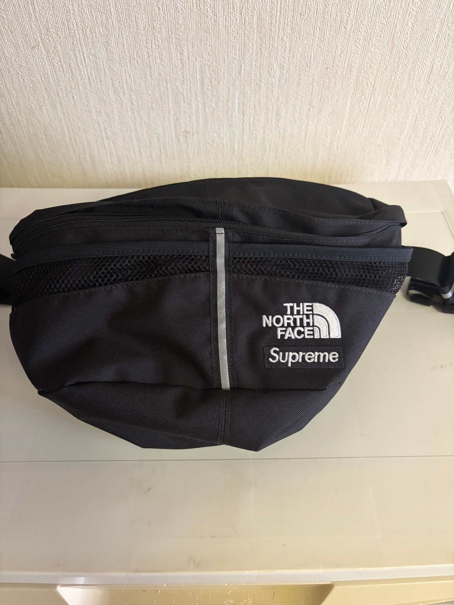 Supreme x The North Face Split Waist Bag "Black" NM72400I / NF0A875G