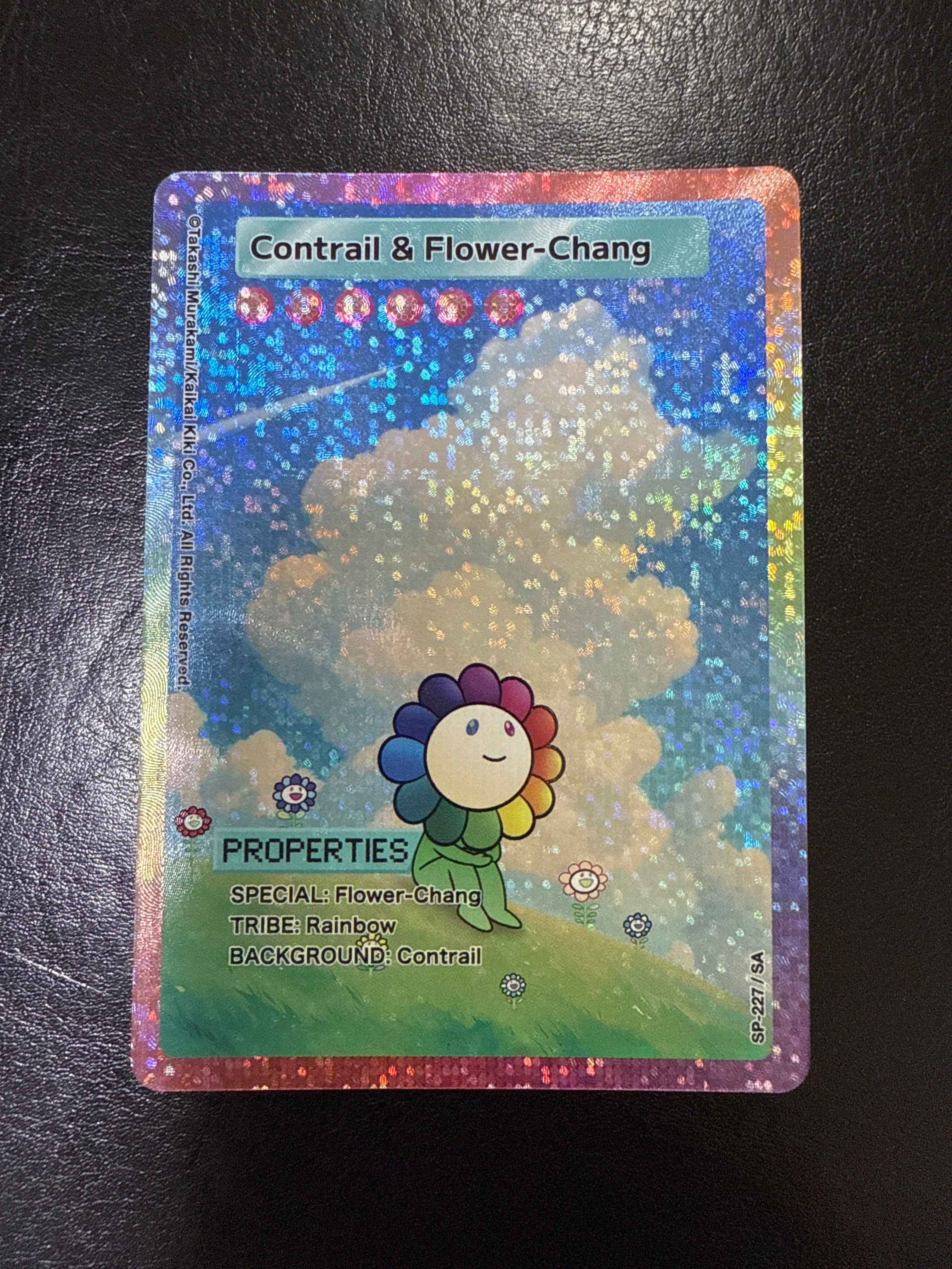 飛行機雲とお花ちゃん SA [SP-227]【英語版】(ムラカミフラワーズ「108フラワーズ リバイズド」)