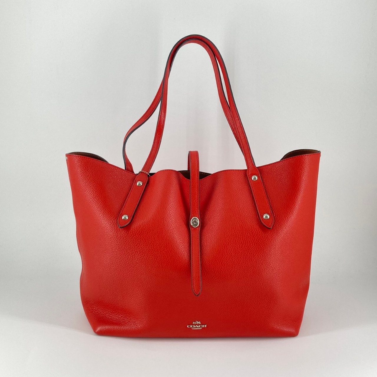 COACH(コーチ) マーケット 37756 トートバッグ オレンジ