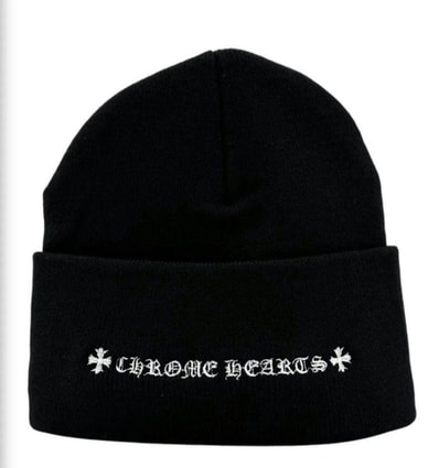 Chrome Hearts CH Logo Embroidery Beanie "Black"