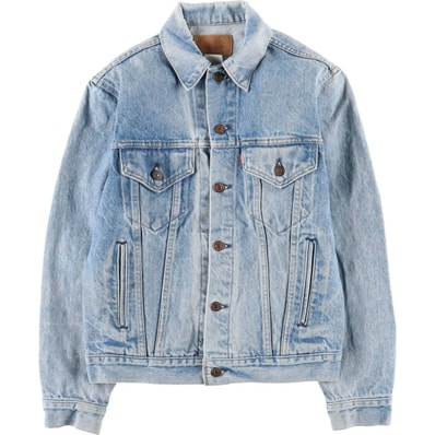 古着 90年代 リーバイス Levi's デニムジャケット Gジャン USA製 メンズS相当 ヴィンテージ/eaa584759