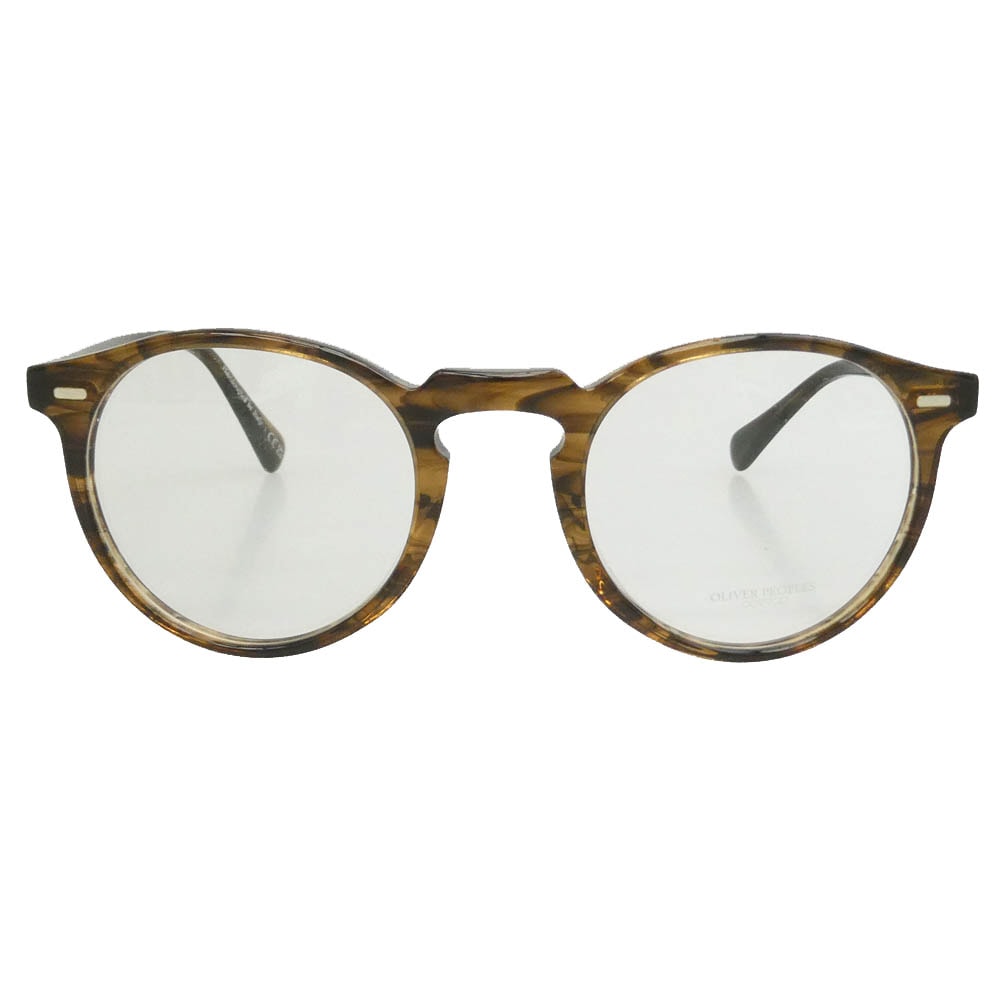 OLIVER PEOPLES オリバーピープルズ OV5186 Gregory Pec グレゴリーペック メガネ 眼鏡 アイウェア フレーム:ブラウン系 レンズ:クリア 50□23 150【新古品】【未使用】【中古】
