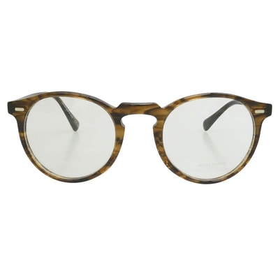 OLIVER PEOPLES オリバーピープルズ OV5186 Gregory Pec グレゴリーペック メガネ 眼鏡 アイウェア フレーム:ブラウン系 レンズ:クリア 50□23 150【新古品】【未使用】【中古】