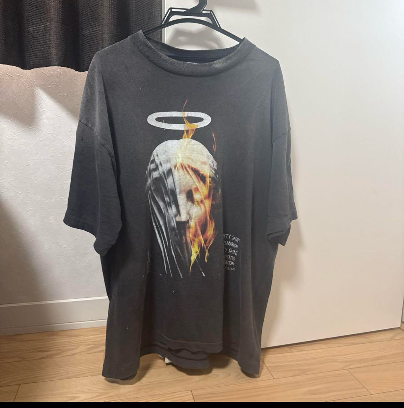 SAINT Mxxxxxx SS Tee Devil Daddy "Black" SM-HR8-0000-002