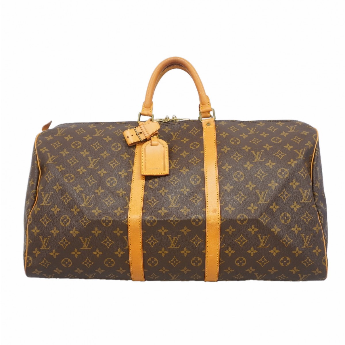 【6gd3885】ルイヴィトン ボストンバッグ モノグラム キーポル55 M41414 ブラウン【中古】メンズ レディース ユニセックス