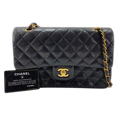 シャネル CHANEL マトラッセ 25 ダブルフラップ ショルダーバッグ【中古】