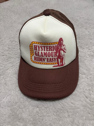 HYSTERIC GLAMOUR Ridin'Easy Mesh Cap "Brown"