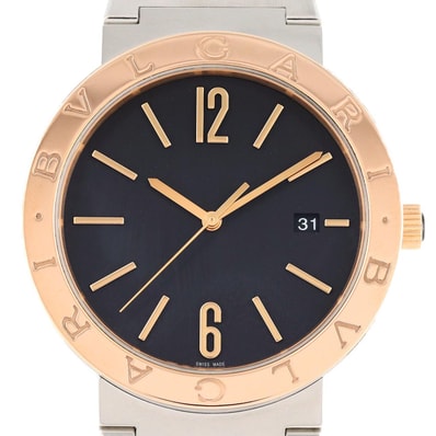 ブルガリ ブルガリブルガリ PGコンビ BBP41SG/102930 SSxPG 自動巻