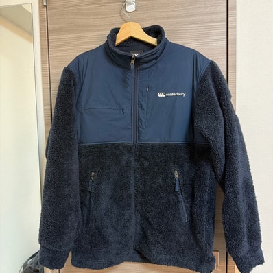 canterbury カンタベリー フリースジャケット ネイビー メンズ