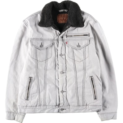 古着 リーバイス Levi's デニムボアジャケット メンズXL相当/eaa478070