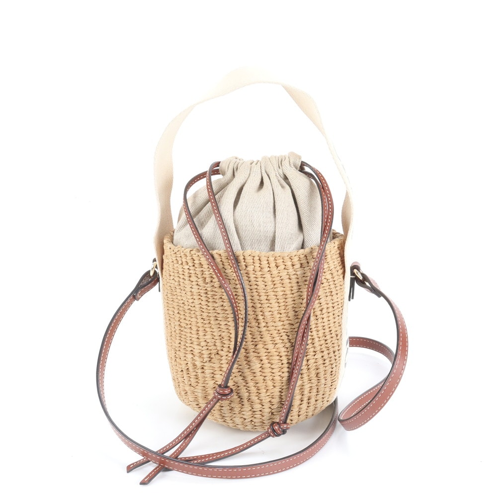 ■新品同様 クロエウッディ スモール バスケットショルダーバッグ