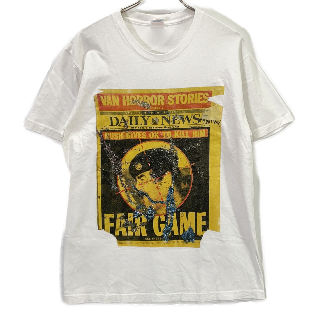 シュプリーム xDash Snow Van Horror Stories Tee 16AW L