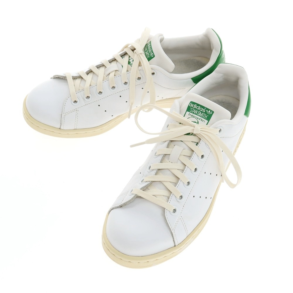 【中古】アディダス adidas Stan Smith レザー スニーカー ホワイト【サイズ26.5】【メンズ】