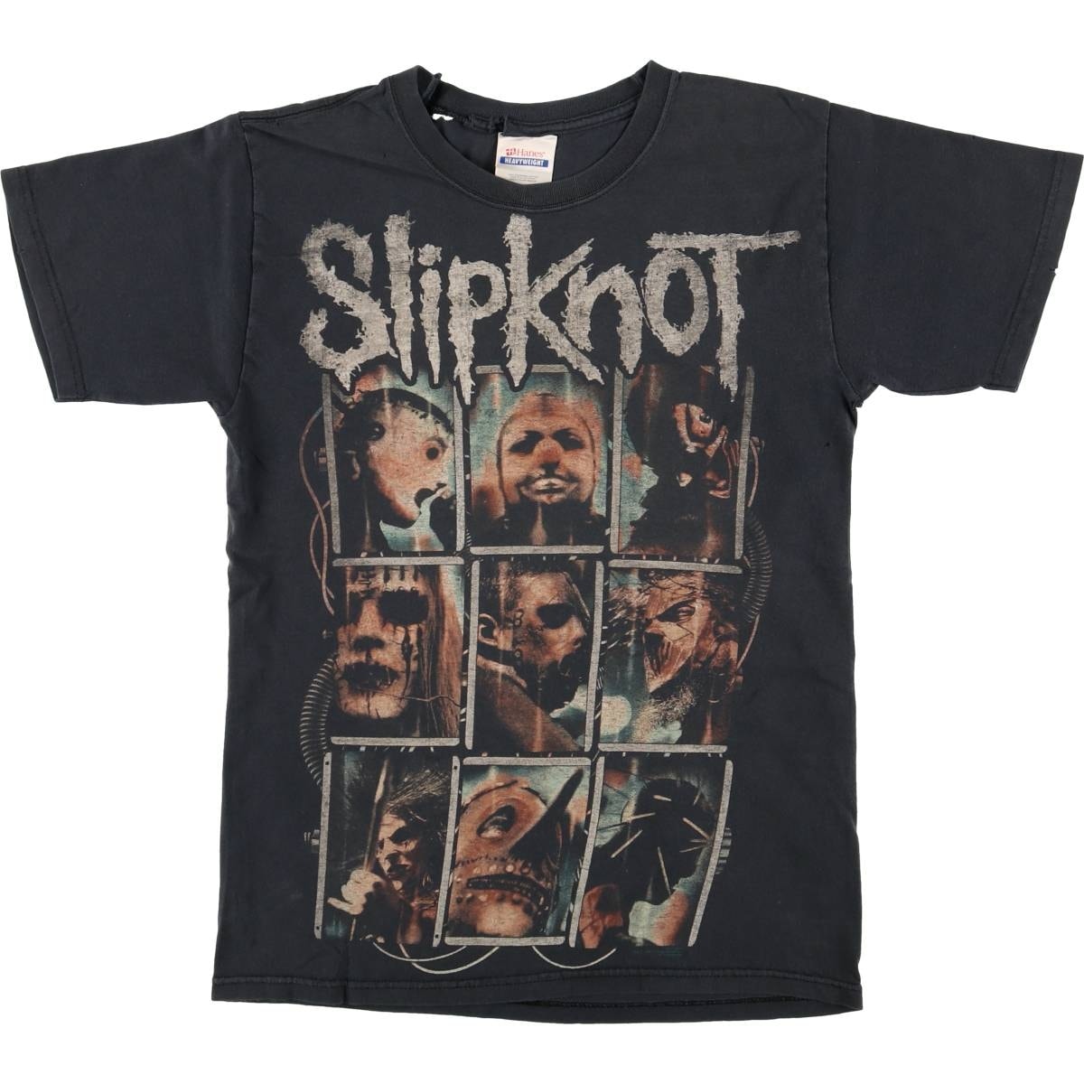 古着 ヘインズ Hanes Slipknot スリップノット バンドTシャツ バンT メンズS相当/eaa564238