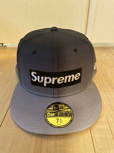 Supreme Gradient Box Logo New Era "Black"