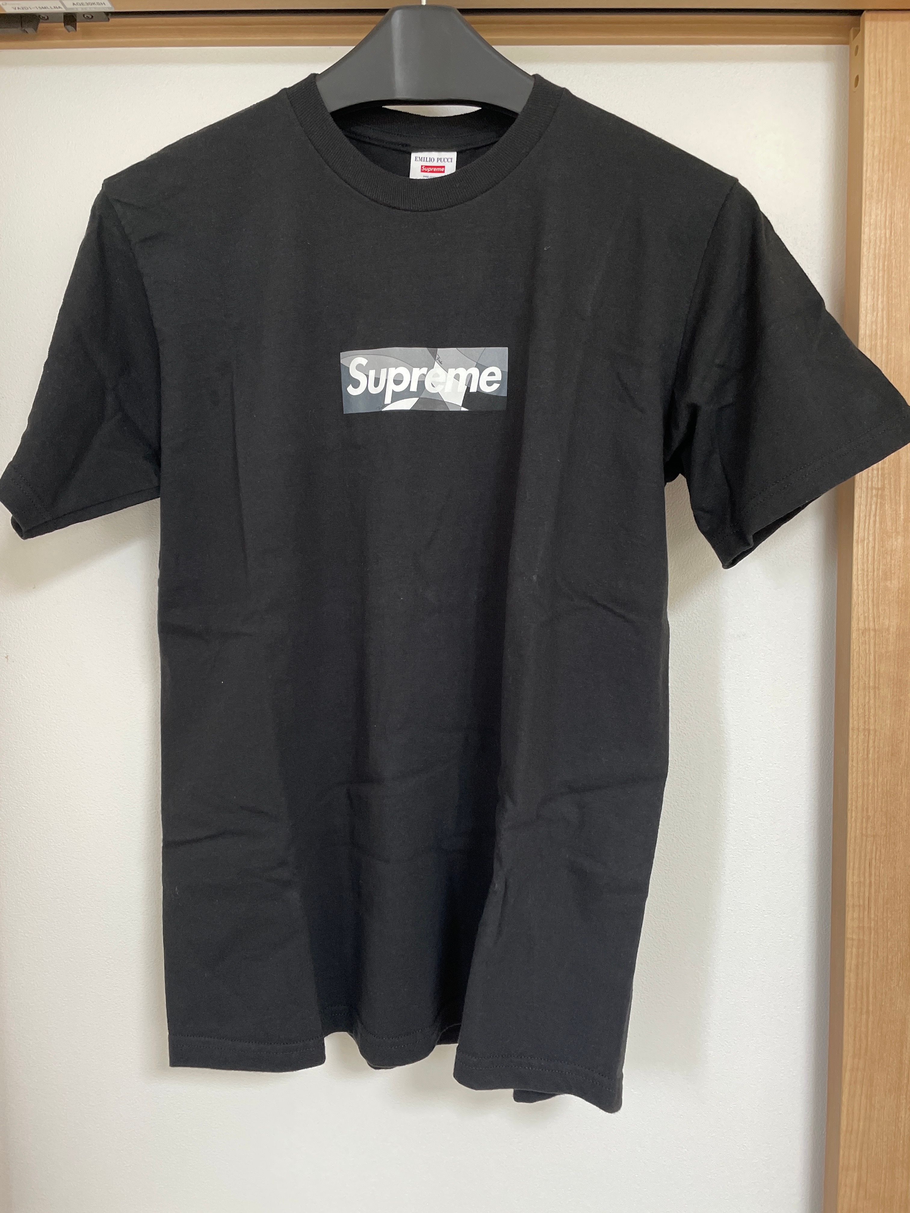 Supreme / Emilio Pucci® Box Logo Tee "Black/Black"