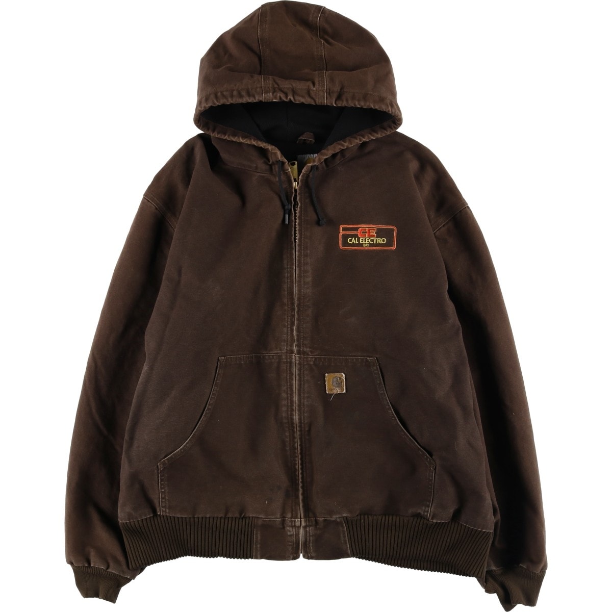 古着 00年代 カーハート Carhartt アクティブジャケット ダックフルジップパーカー メンズXXL相当/eaa597719