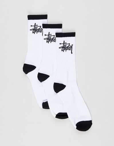 【新品未使用】 STUSSY 靴下3足 セット ソックス