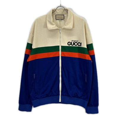 グッチ 673297 ロゴプリント トラックジャケット XL
