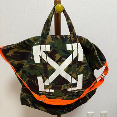 OFF-WHITE トートバック カモ柄