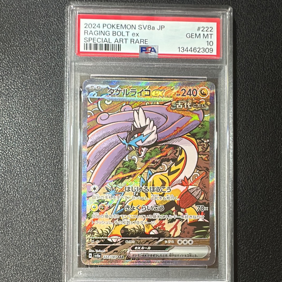 タケルライコex SAR [SV8a 222/187](ハイクラスパック「テラスタルフェスex」)