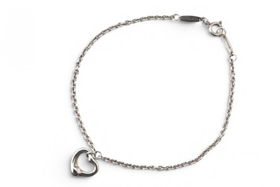 ティファニー ブレスレット/アクセサリー TIFFANY&Co. オープンハート シルバー 925【中古】