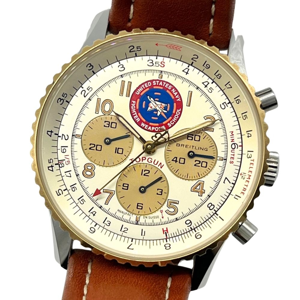 BREITLING ブライトリング D30022 NAVITIMER92 TOPGUN ナビタイマー92 トップガン 限定1000本 自動巻き メンズ 腕時計 OG30