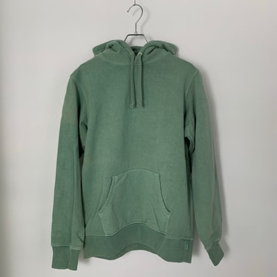 Supreme Embroidered Hooded Sweatshirt "Sage Green"