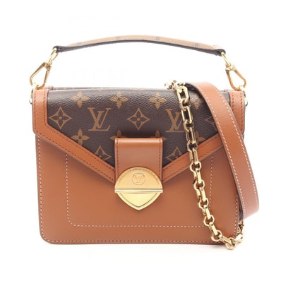 ルイ・ヴィトン LOUIS VUITTON サックビファス モノグラム 2WAY ハンドバッグ バッグ PVCコーティングキャンバス レザー レディース ブラウン系 M44386 【中古】