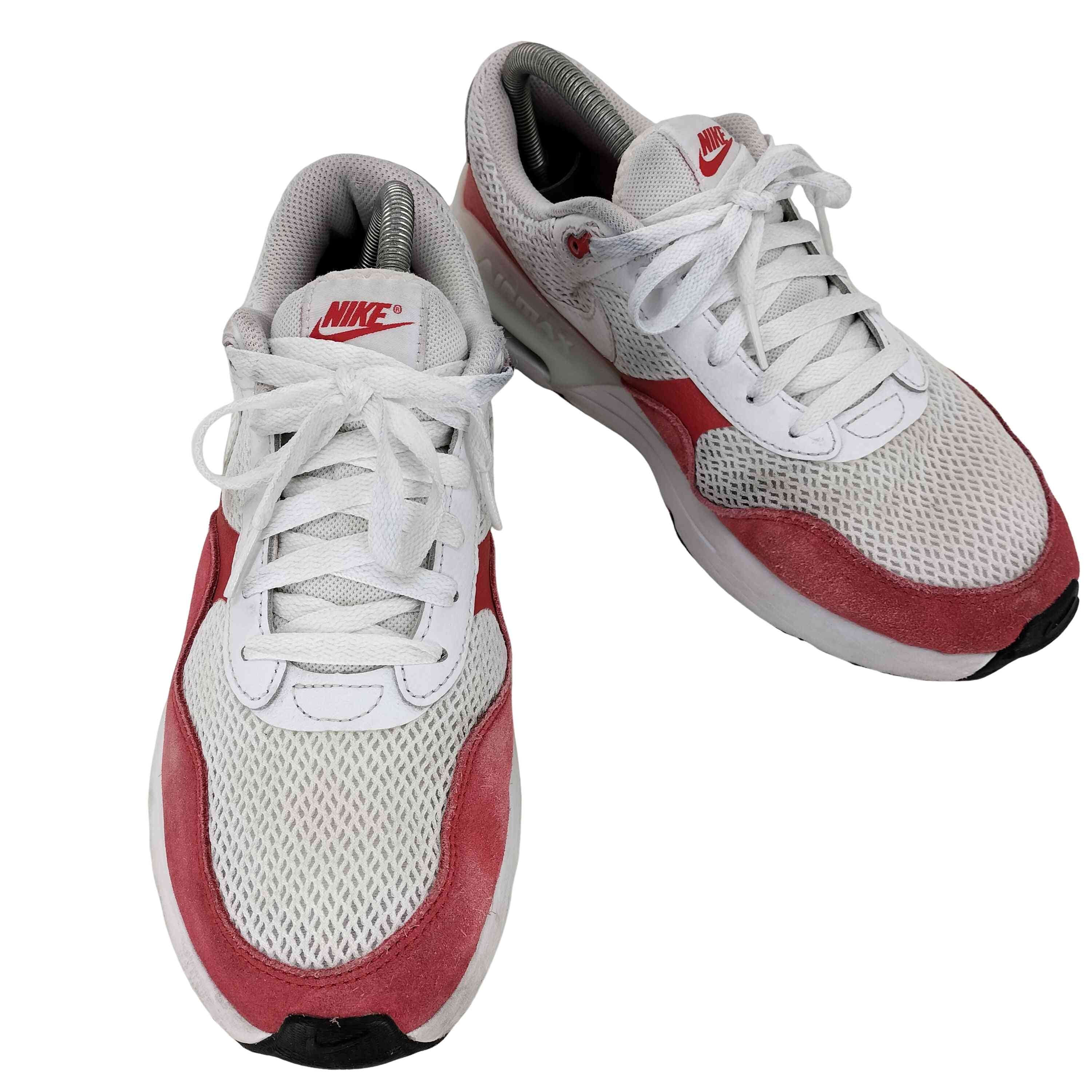 Air Max SYSTM White University Red【1141784193614】