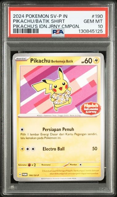 バティックシャツを着たピカチュウ (フラワーピカチュウ柄) P [SV-P