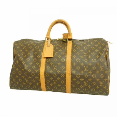 【6dd5256】ルイヴィトン ボストンバッグ モノグラム キーポル55 M41424 ブラウン【中古】メンズ レディース ユニセックス